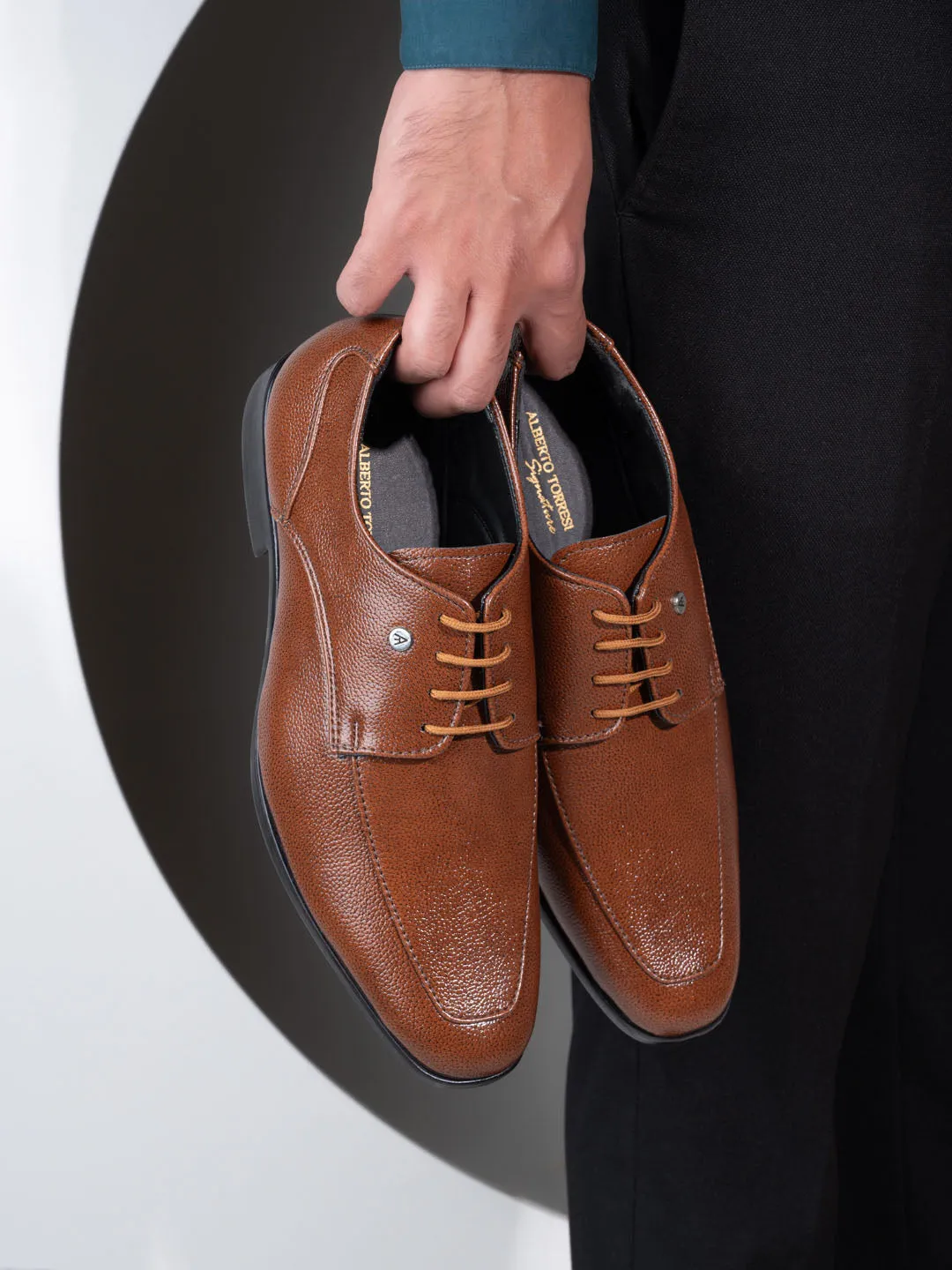 Alberto Torresi Signature Formal Lace-Ups Shoe