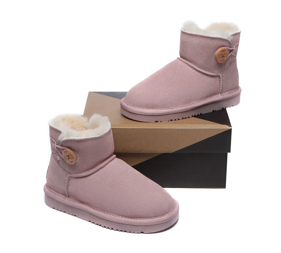 Australian Shepherd Ugg Boots Nolan Kids Mini Button