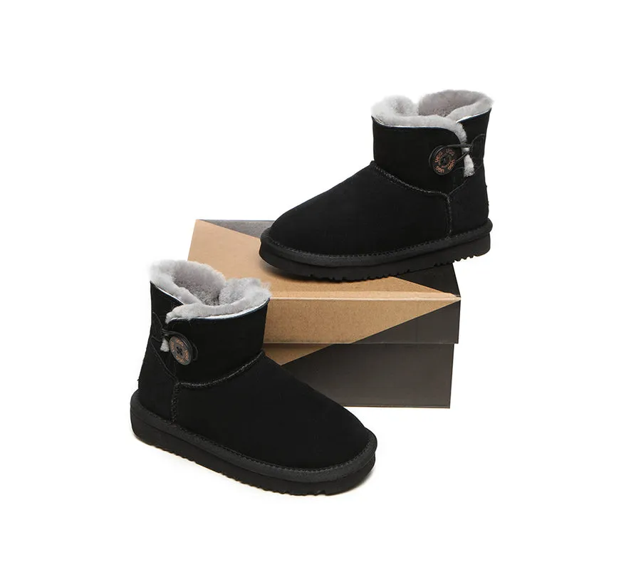 Australian Shepherd Ugg Boots Nolan Kids Mini Button