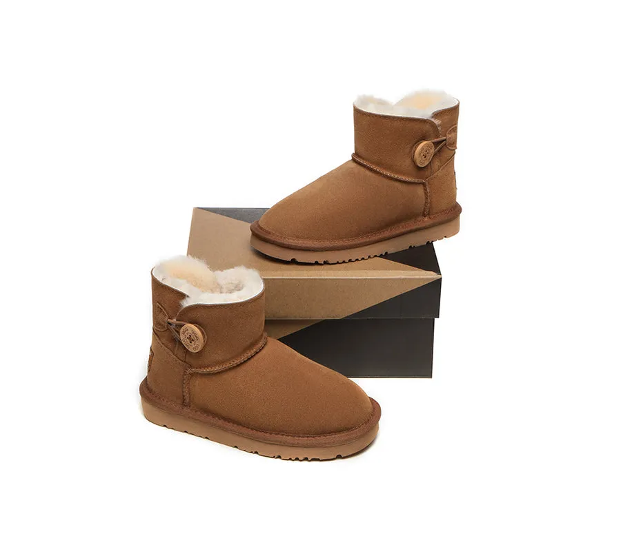 Australian Shepherd Ugg Boots Nolan Kids Mini Button