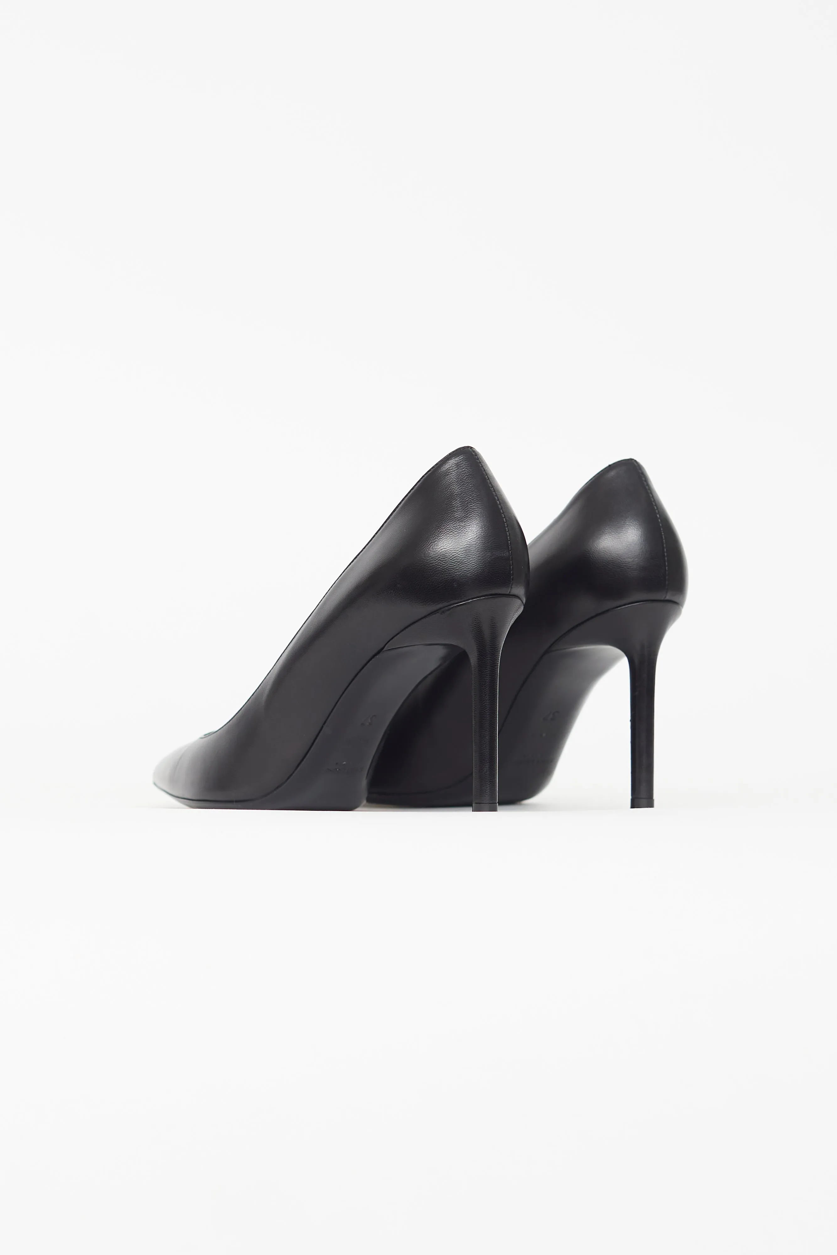 Black Anja 105 Pump