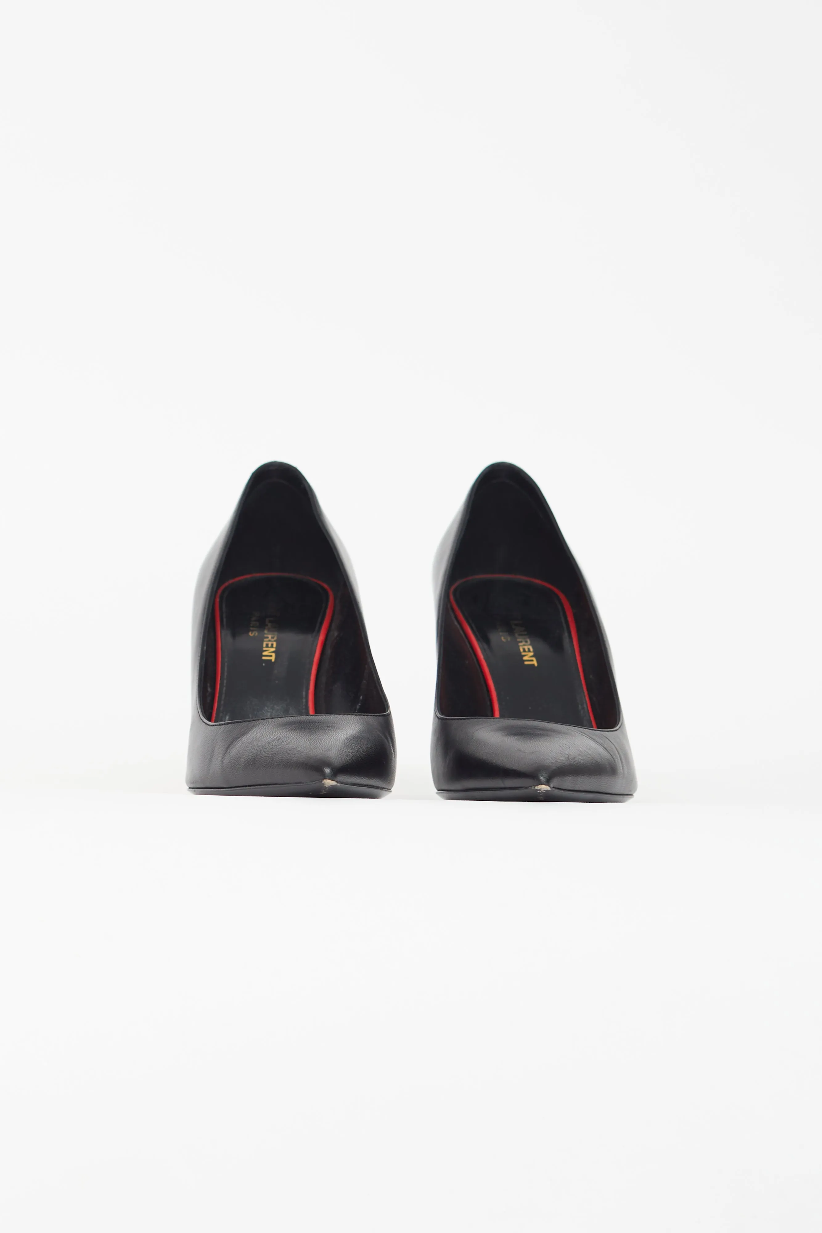 Black Anja 105 Pump