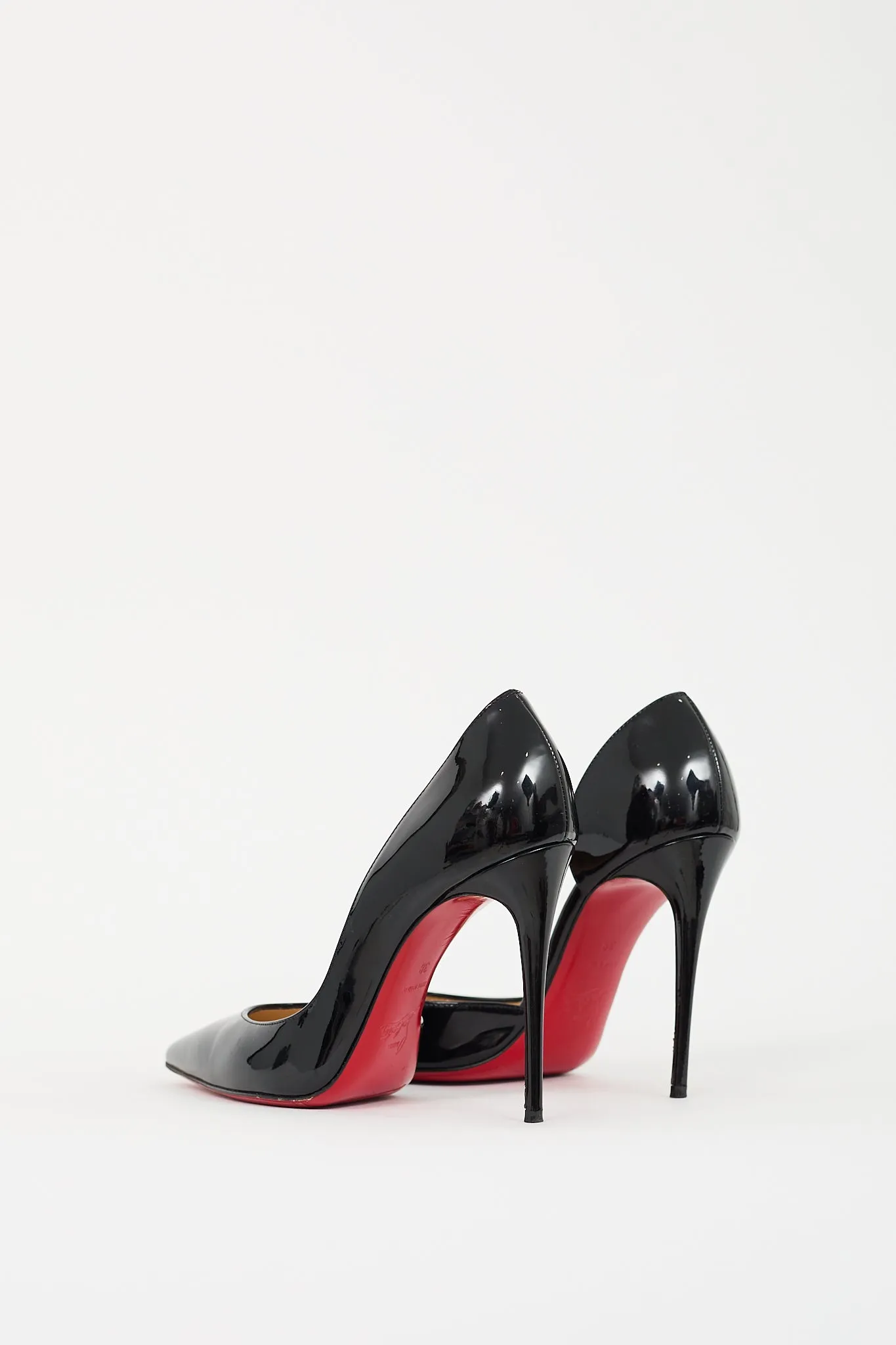 Black Patent Leather Iriza Pump