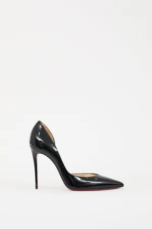 Black Patent Leather Iriza Pump