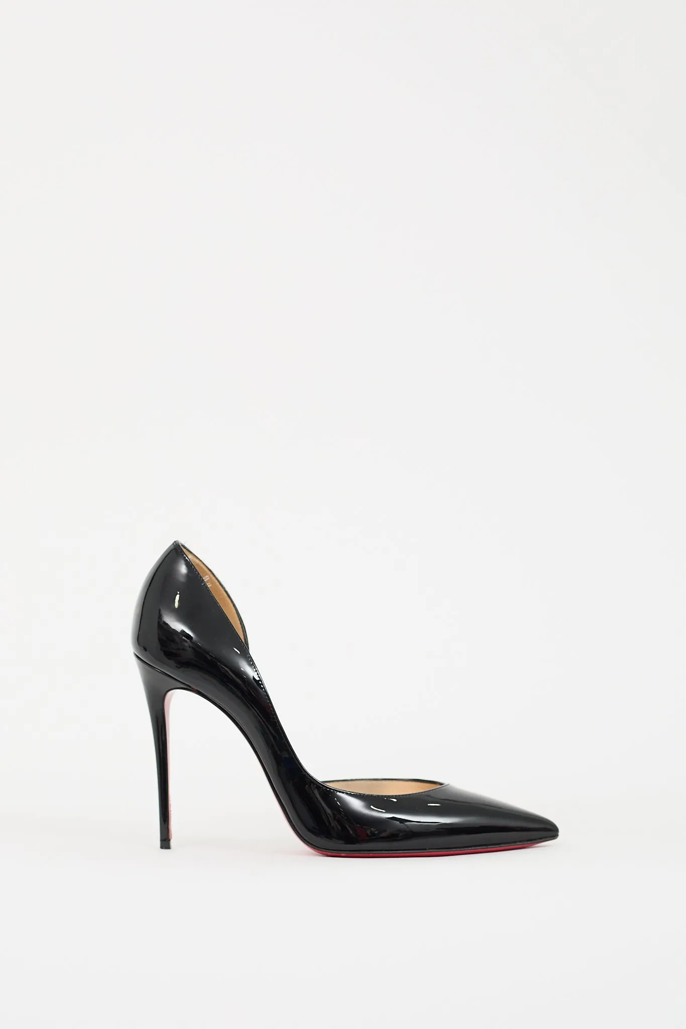 Black Patent Leather Iriza Pump