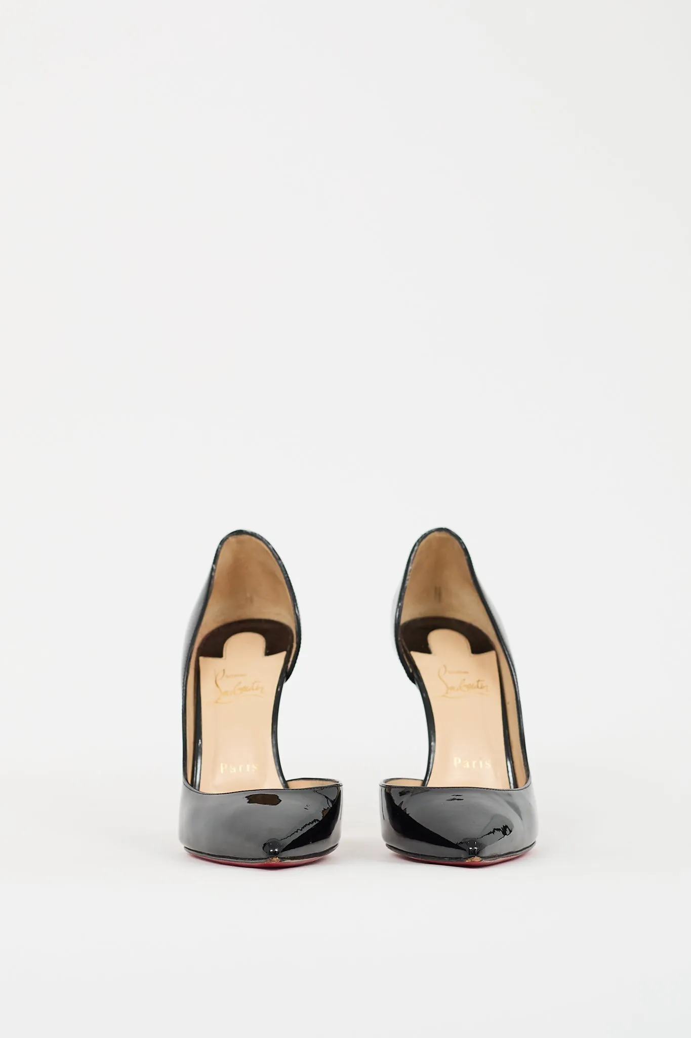 Black Patent Leather Iriza Pump