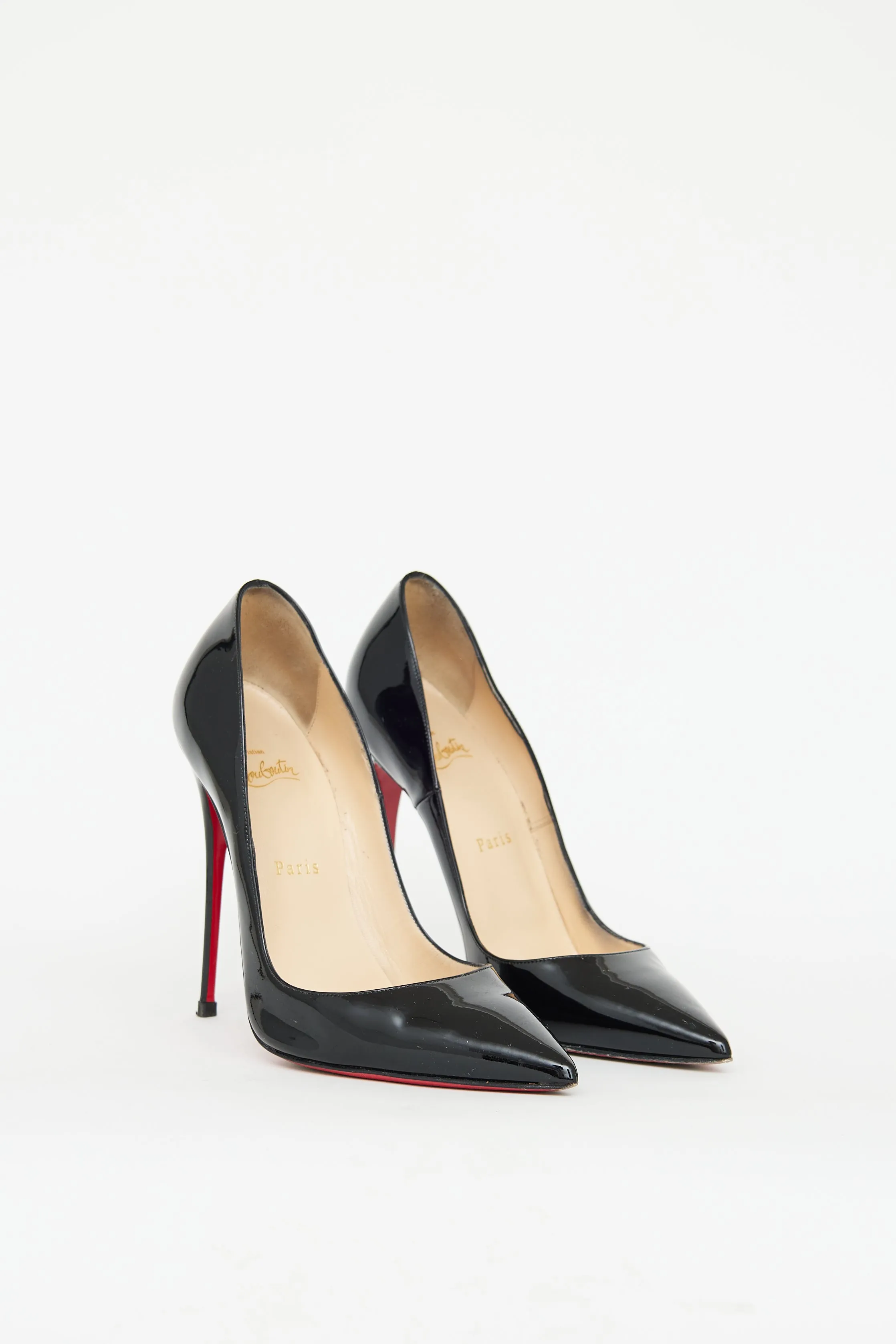 Black Patent So Kate Pump