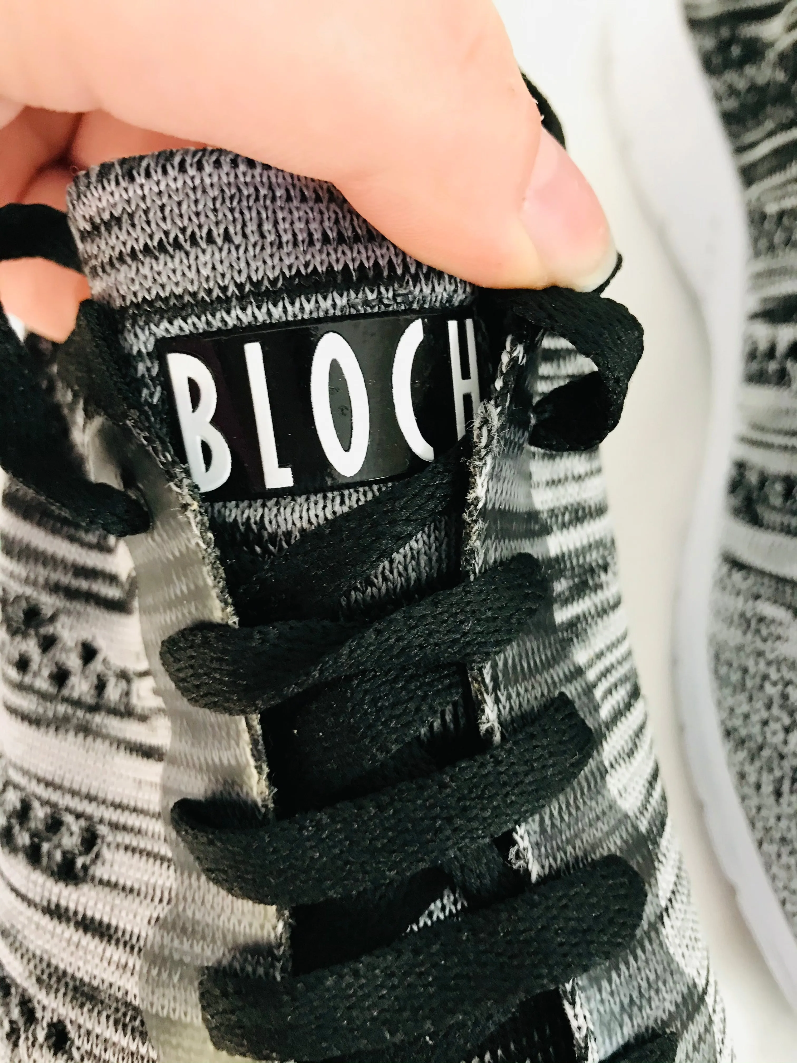 Bloch Women’s Knit Dance Sports Running Trainers | UK5.5 | Grey