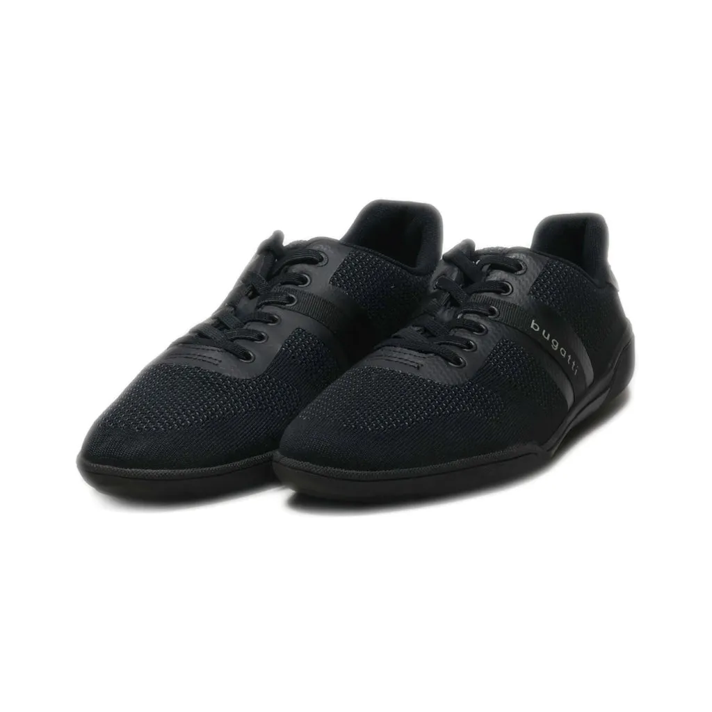 Bugatti Casual Lace Ups Fabric Black Colour For Men