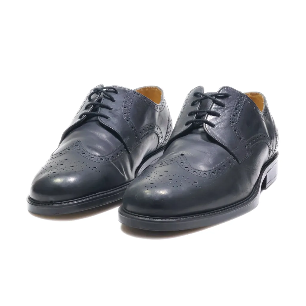 Clarks Formal Lace Ups Canvas Black Colour For Men