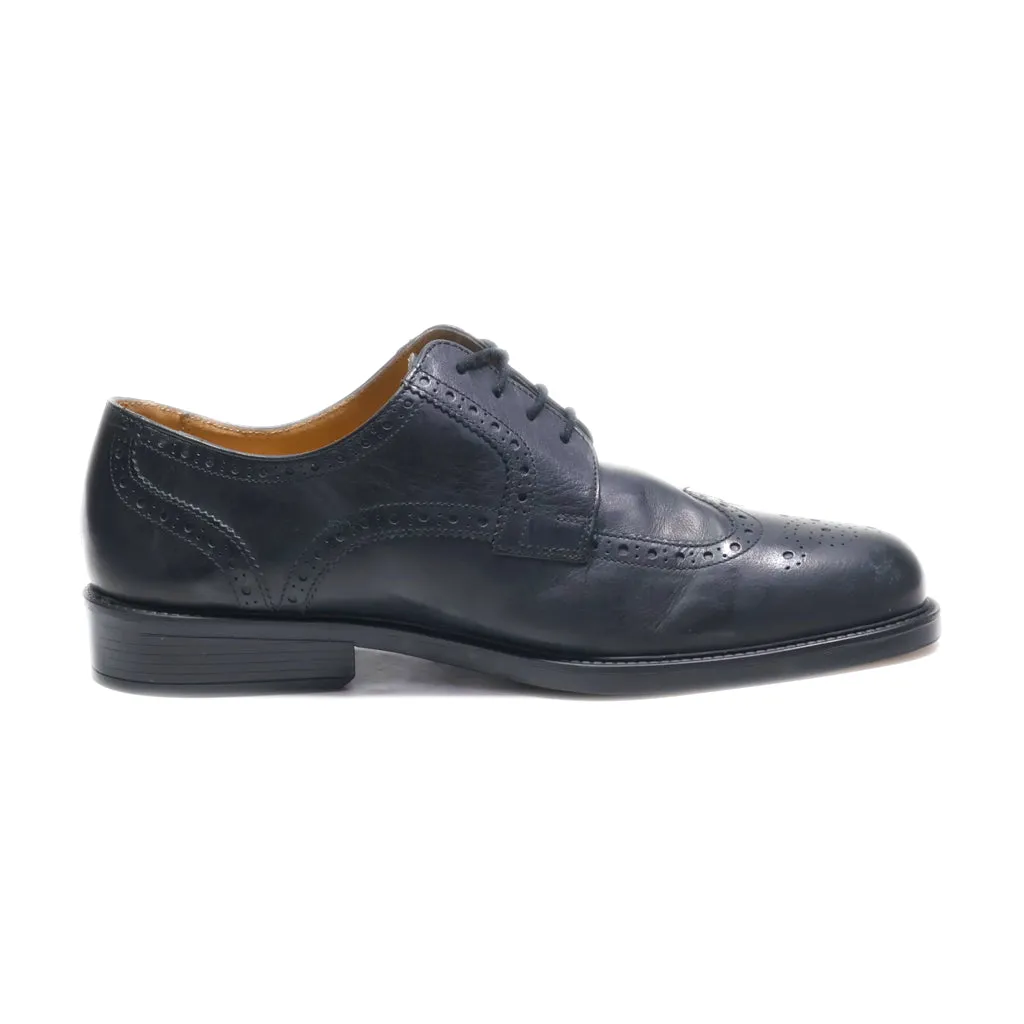 Clarks Formal Lace Ups Canvas Black Colour For Men