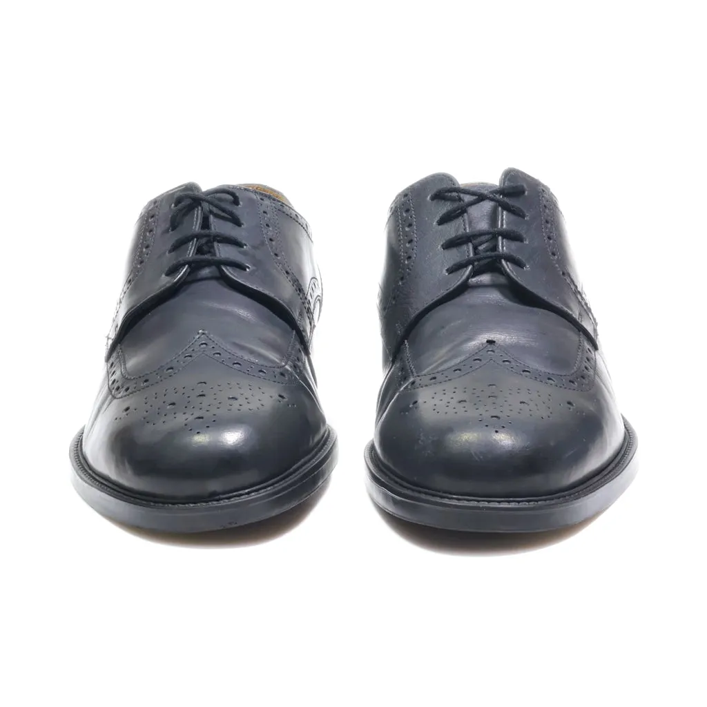 Clarks Formal Lace Ups Canvas Black Colour For Men