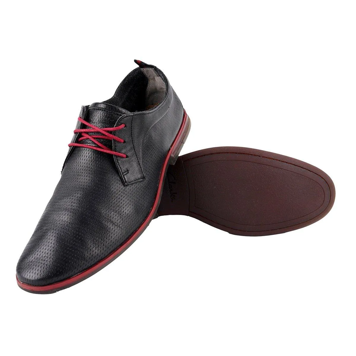 Clarks Frewick Formal Lace Ups Black Colour For Men