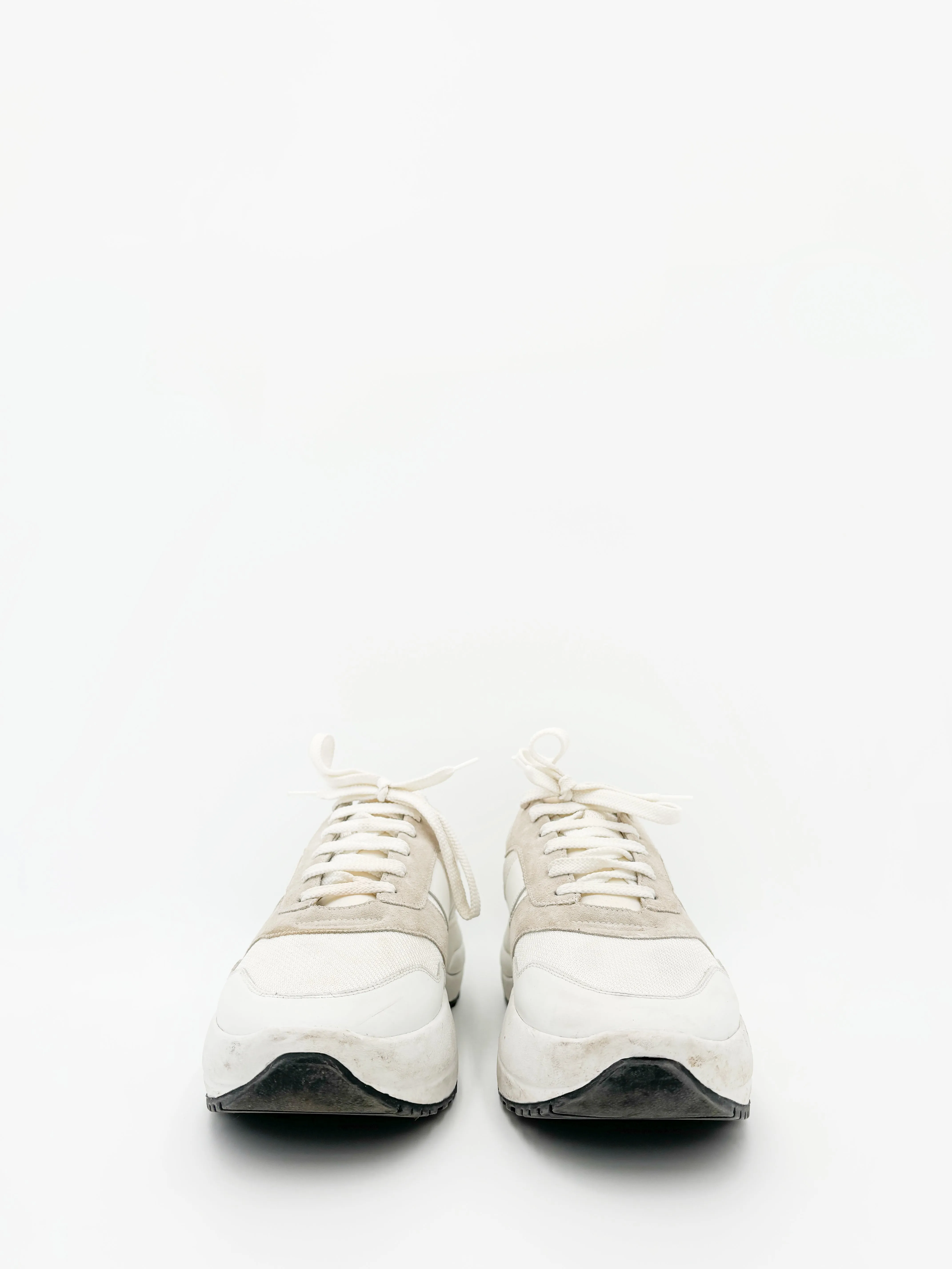 Delivery Leather Running Sneakers