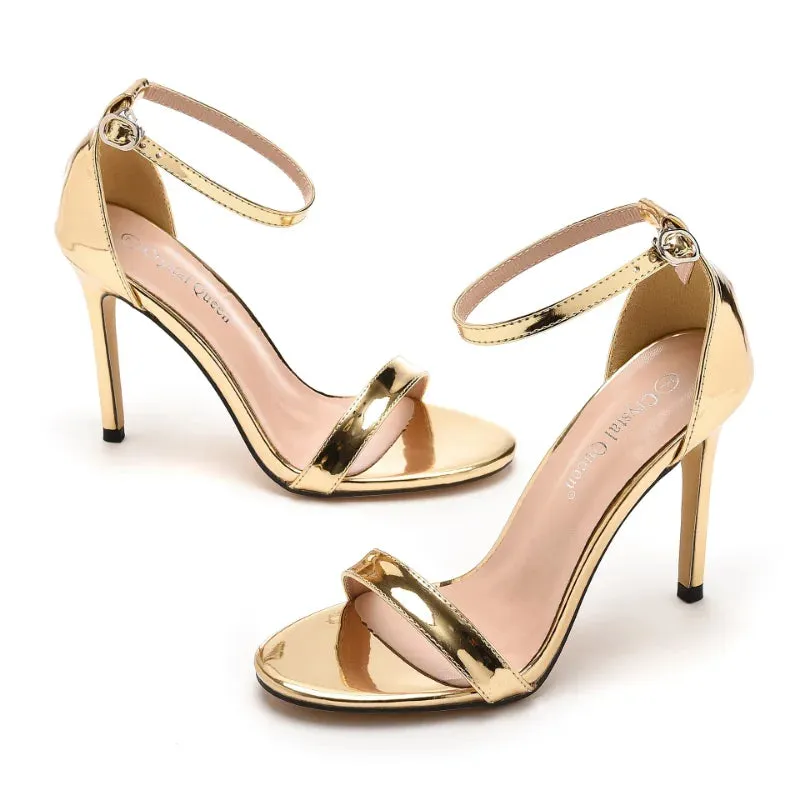 Funki Buys | Shoes | Women's High Strappy Party Prom Stilettos