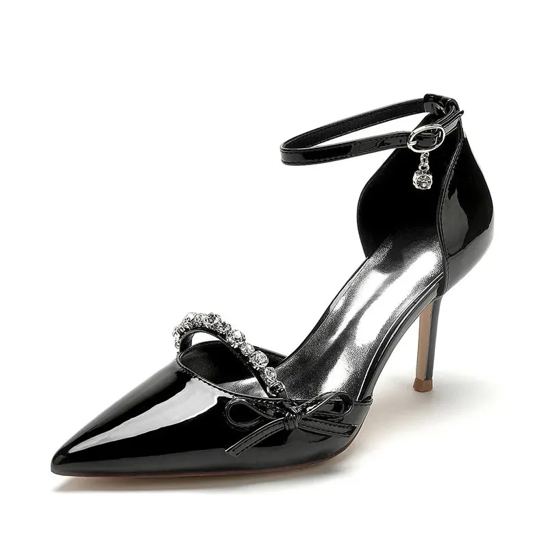 Funki Buys | Shoes | Women's Patent Leather Bridal Pumps