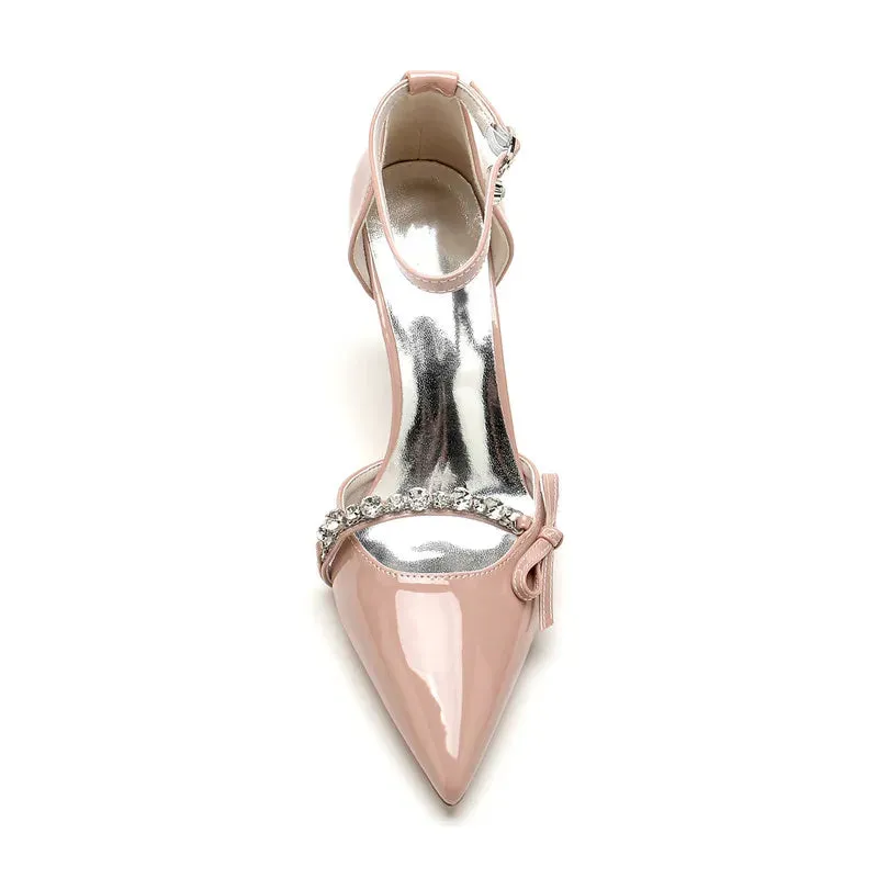 Funki Buys | Shoes | Women's Patent Leather Bridal Pumps