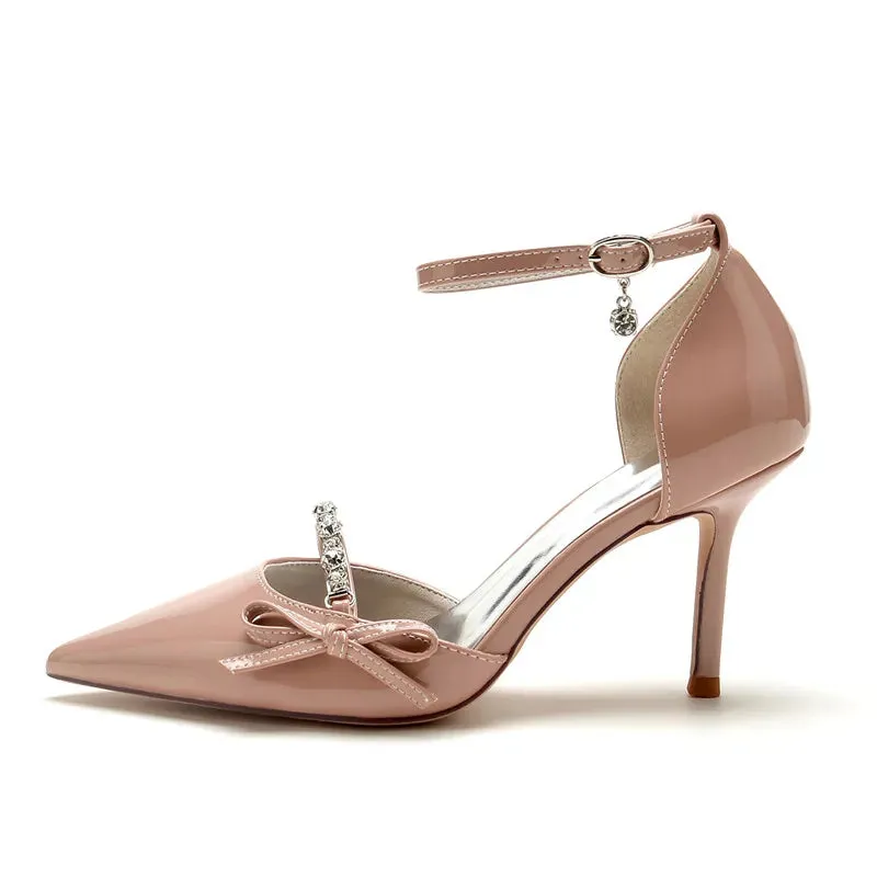 Funki Buys | Shoes | Women's Patent Leather Bridal Pumps