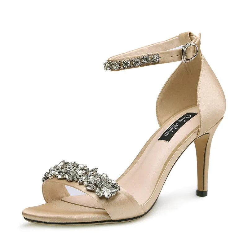Funki Buys | Shoes | Women's Rhinestone Bridal Stilettos