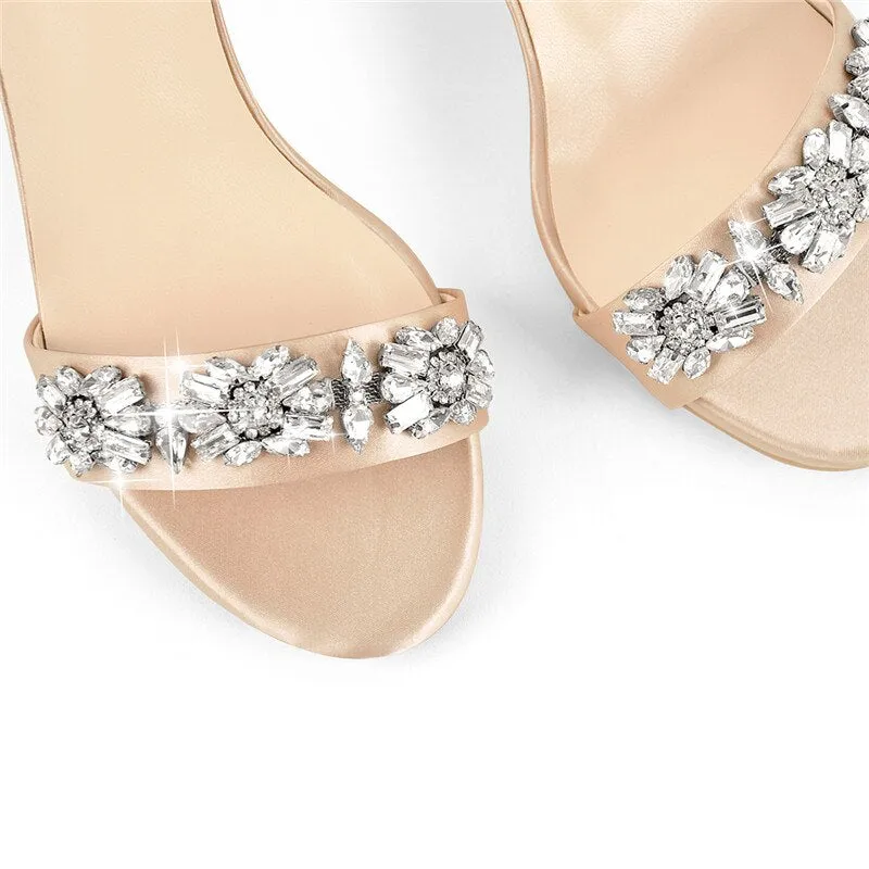 Funki Buys | Shoes | Women's Rhinestone Bridal Stilettos
