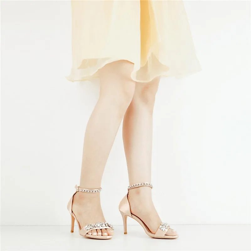 Funki Buys | Shoes | Women's Rhinestone Bridal Stilettos