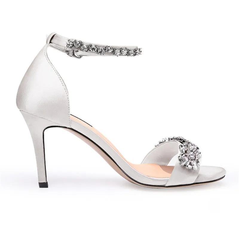 Funki Buys | Shoes | Women's Rhinestone Bridal Stilettos
