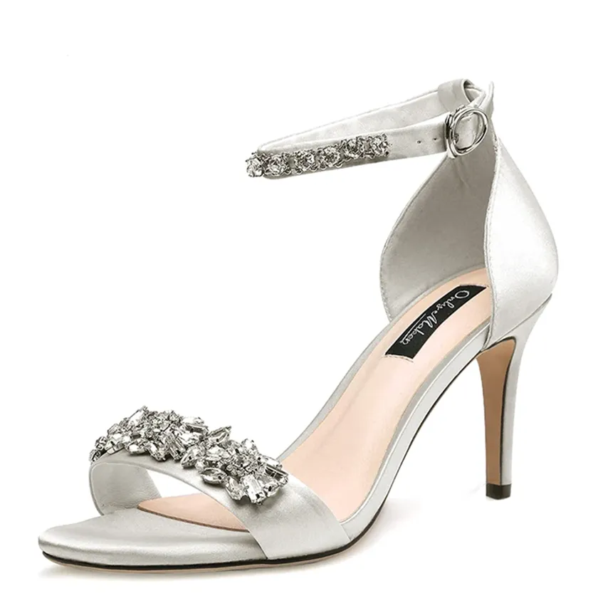 Funki Buys | Shoes | Women's Rhinestone Bridal Stilettos