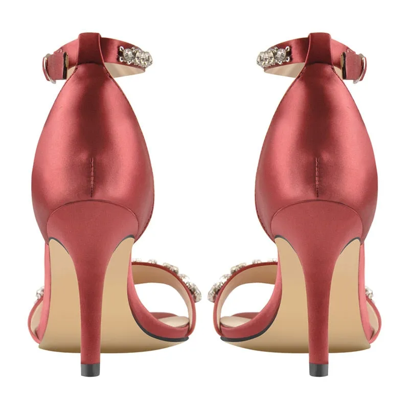 Funki Buys | Shoes | Women's Rhinestone Bridal Stilettos