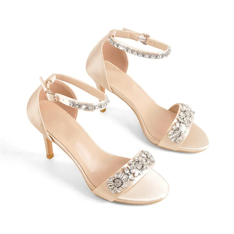 Funki Buys | Shoes | Women's Rhinestone Bridal Stilettos