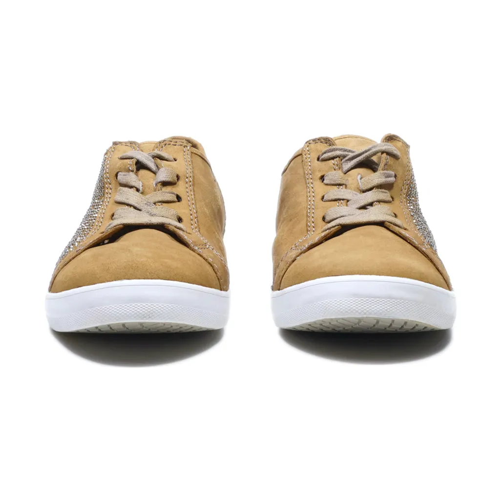 Gabor Lace Ups Leather Brown Colour For Women