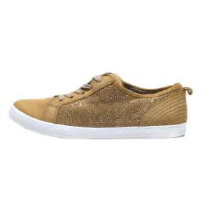 Gabor Lace Ups Leather Brown Colour For Women