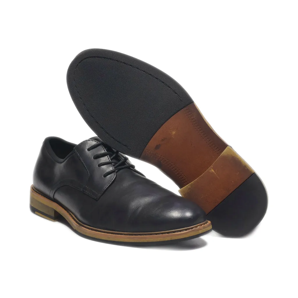 Gap Formal Lace Ups Leather Black Colour For Men