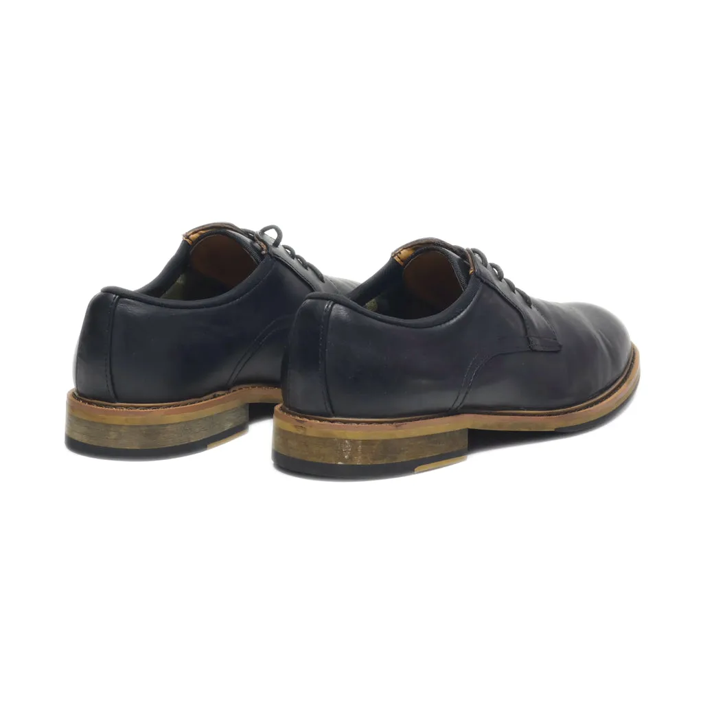 Gap Formal Lace Ups Leather Black Colour For Men