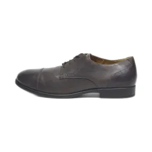 Geox Formal Lace Ups Leather Brown Colour For Men