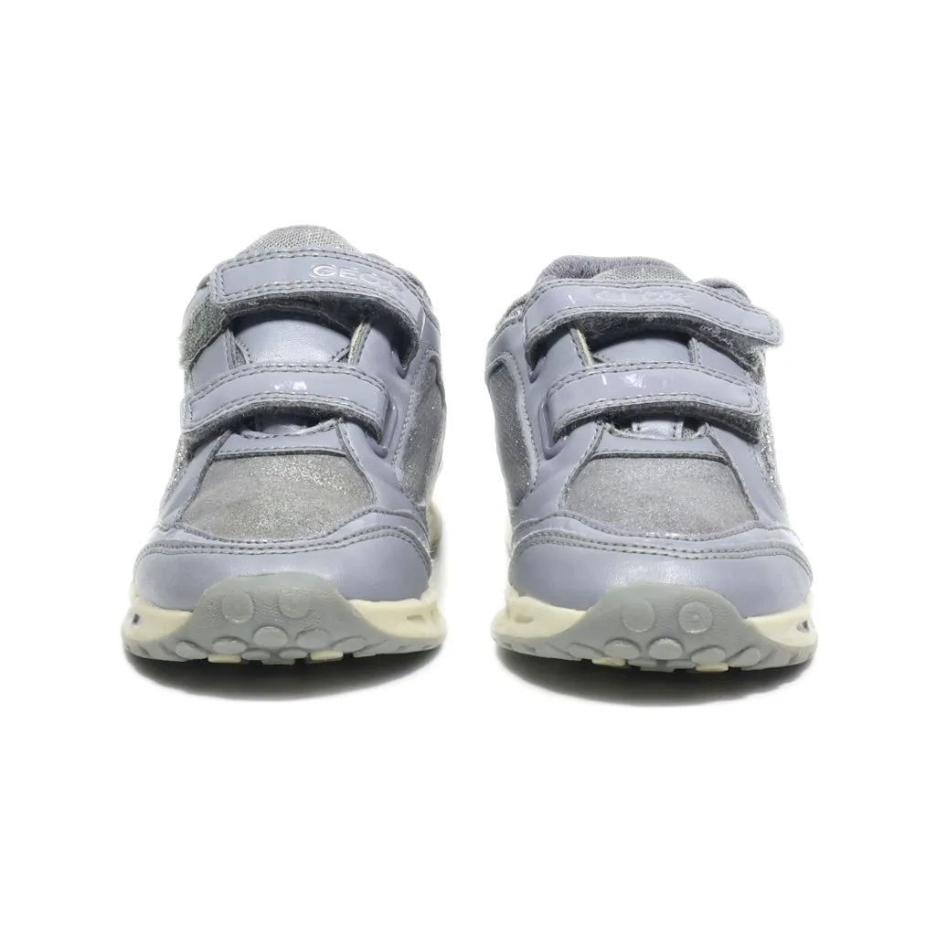 Geox Sneakers Fabric Grey Colour For Kids