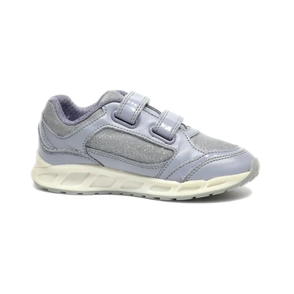 Geox Sneakers Fabric Grey Colour For Kids