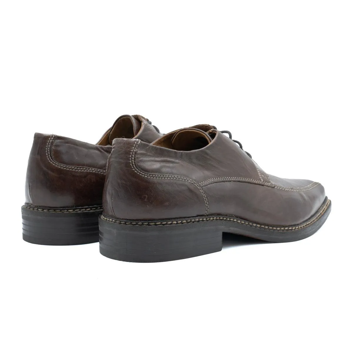 Gortz Shoes Gortz Formal Lace Ups Leather Brown Colour For Men