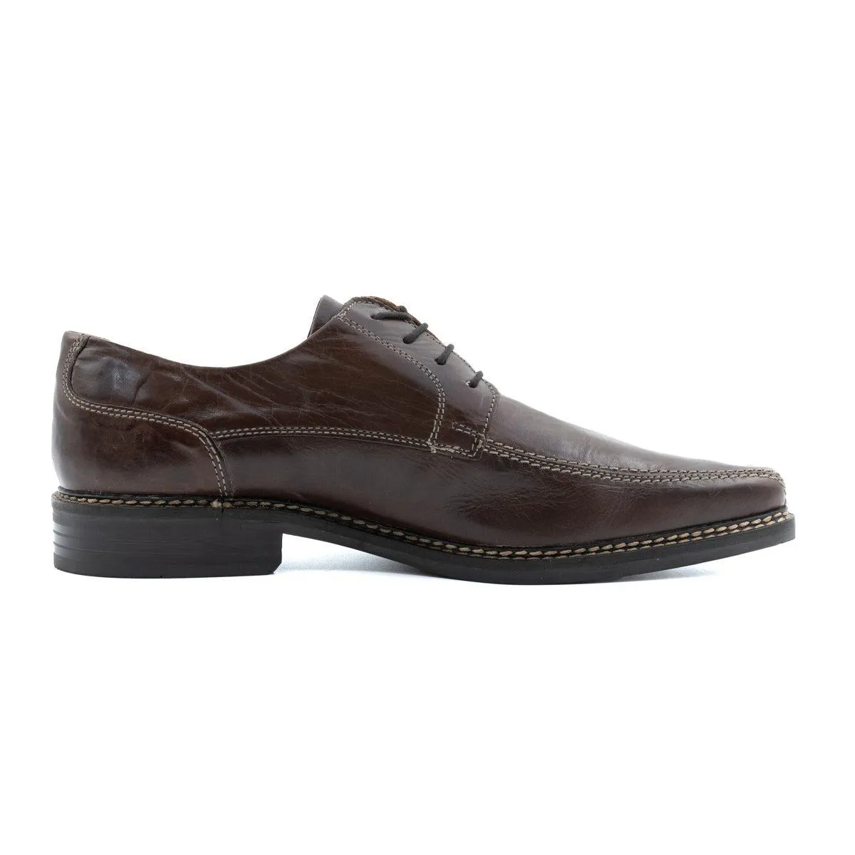 Gortz Shoes Gortz Formal Lace Ups Leather Brown Colour For Men