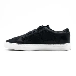 Hugo Boss Hugo By Futurism Tenn Low-Top Sneakers Leather Black Colour For Men