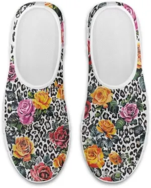 Jeiento Comfy Casual Shoes for Women Lightweight Time Off Sneaker Slip-On Loafers Causal Travel Walking Flat Shoes Jogging Shoes