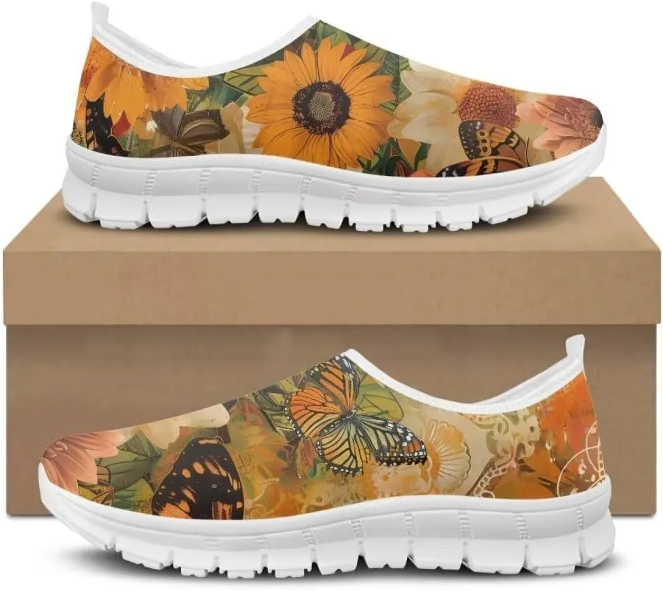 Jeiento Slip-On Loafers for Women Lady Non Slip Travel Walking Flat Shoes Casual Shoes Non Slip Dressy Shoes Play Fashion Sneaker