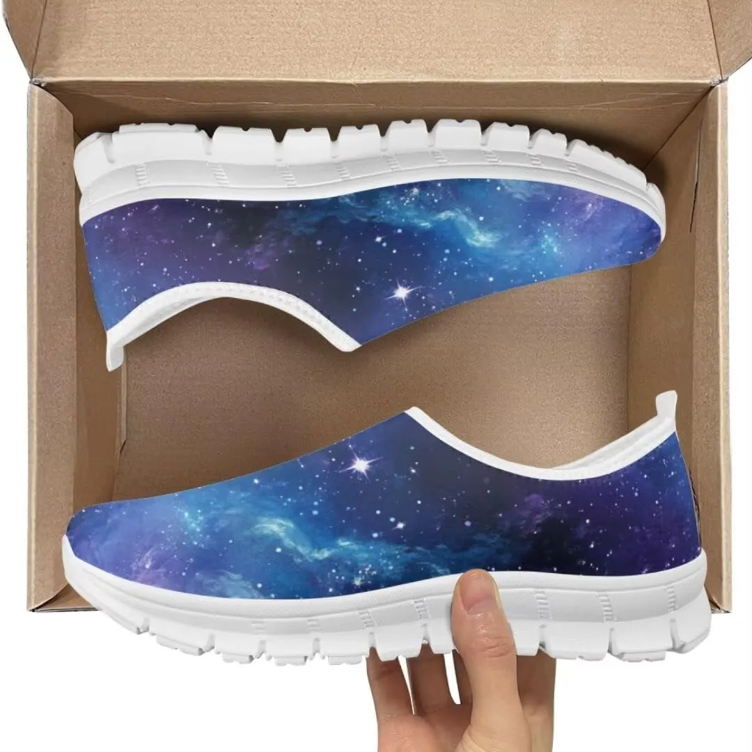 Jeiento Women's Go Walk Sneaker Casual Shoes Adult Outdoor Slip-On Loafers Time Off Sneaker Breathable Soft Shoes Dressy Shoes