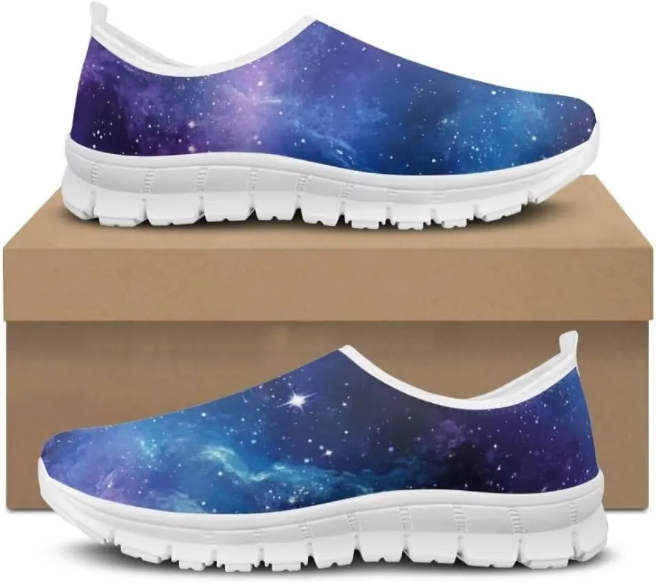 Jeiento Women's Go Walk Sneaker Casual Shoes Adult Outdoor Slip-On Loafers Time Off Sneaker Breathable Soft Shoes Dressy Shoes