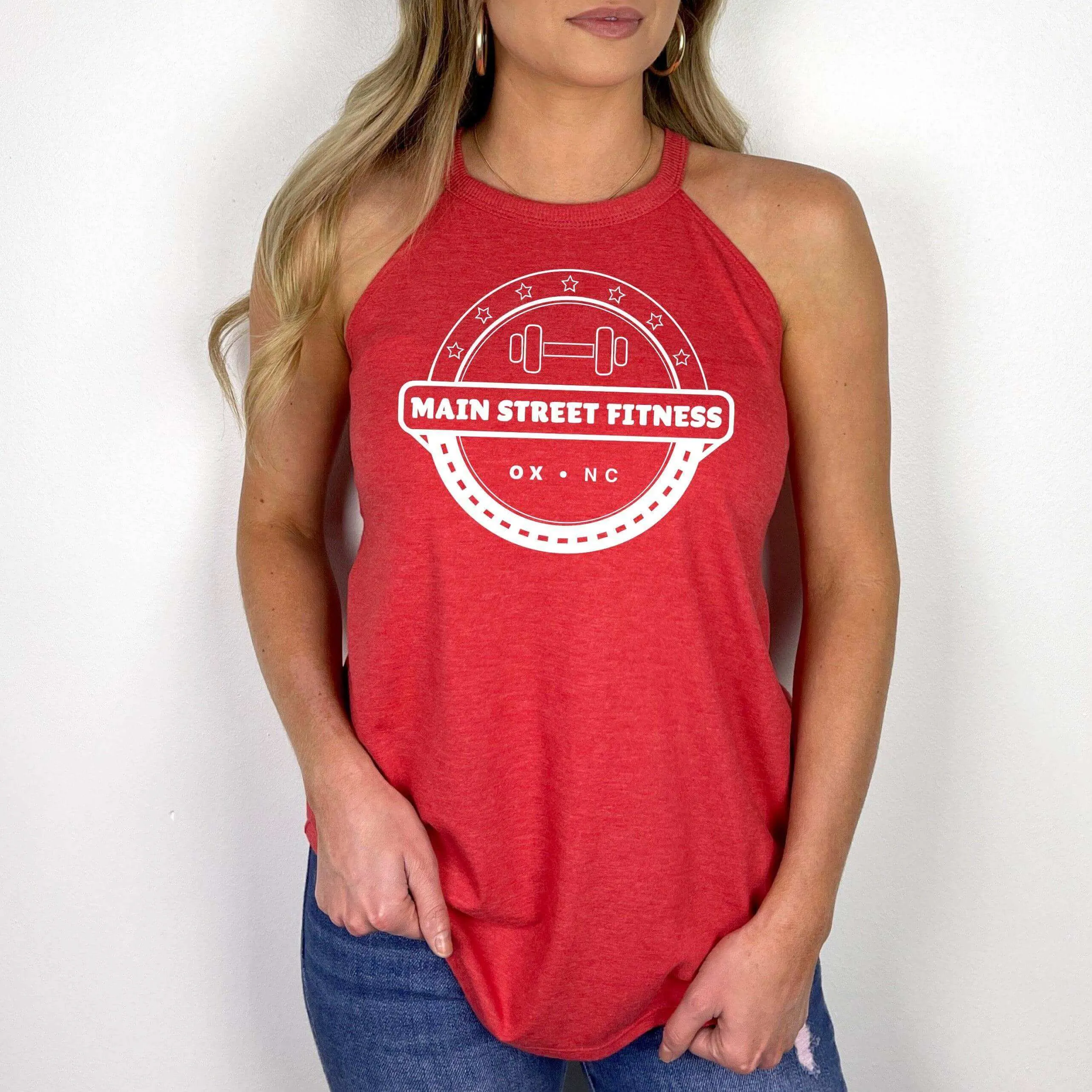 Main Street Fitness Halter Tank