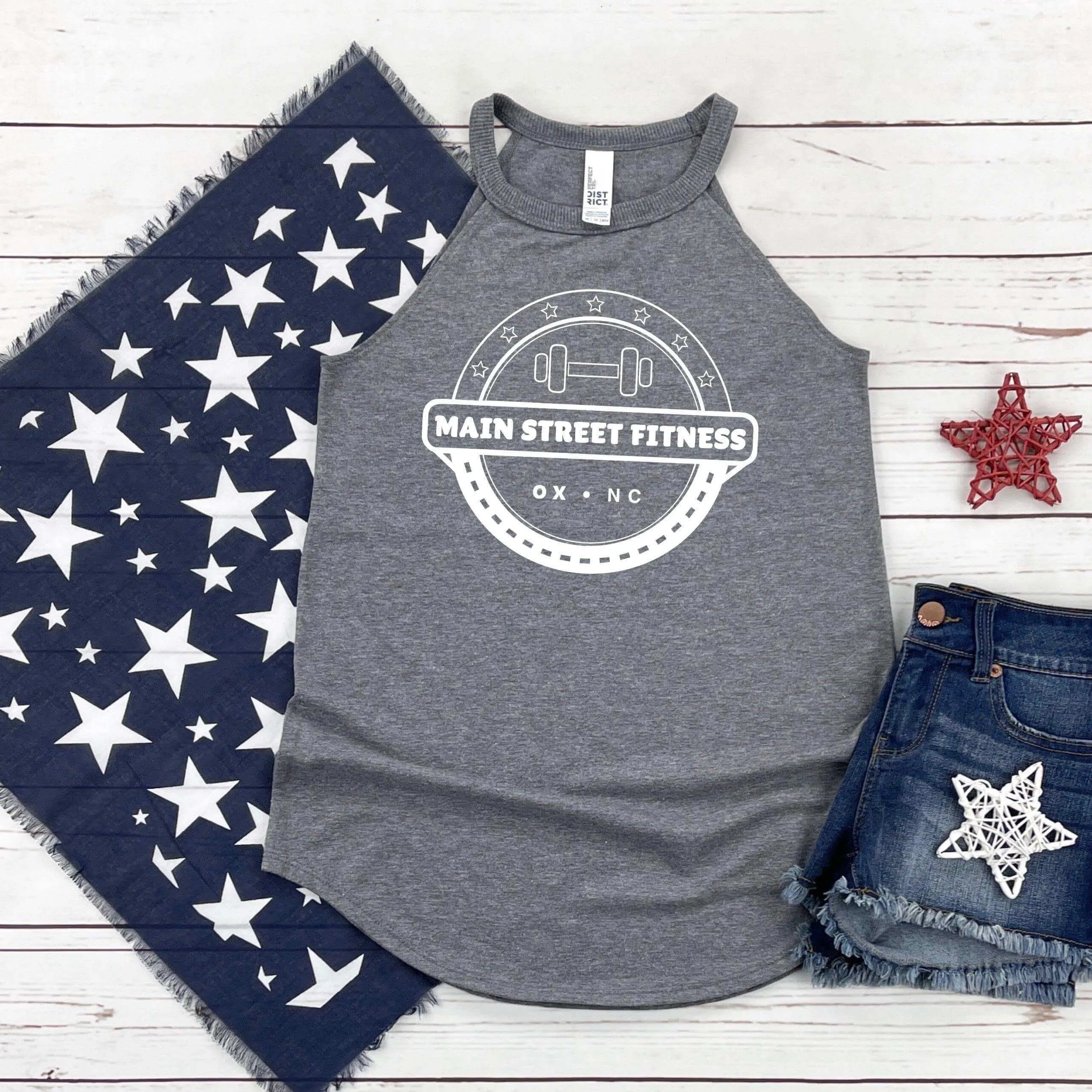Main Street Fitness Halter Tank