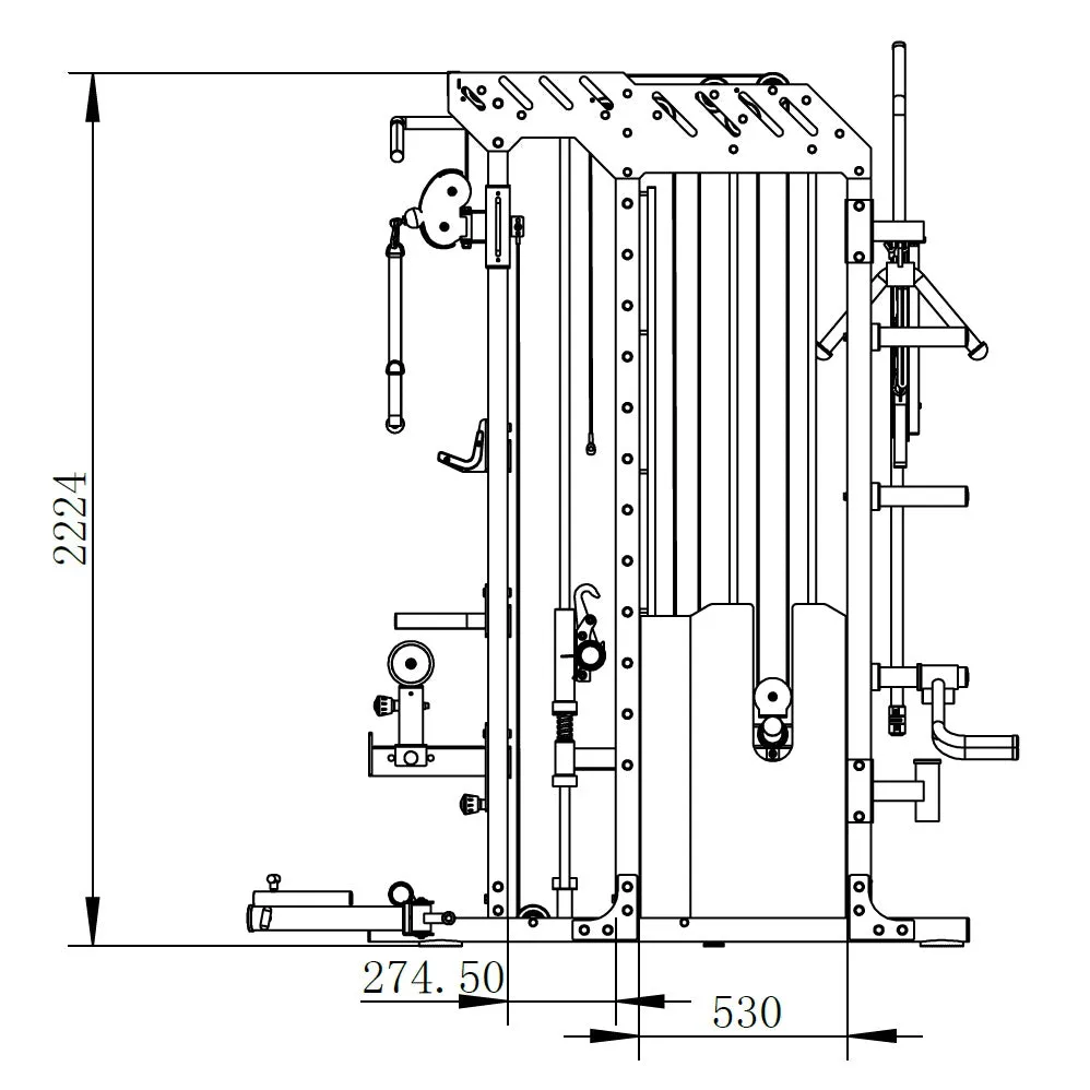 Primal Personal Series Plate Loading Multi Rack System