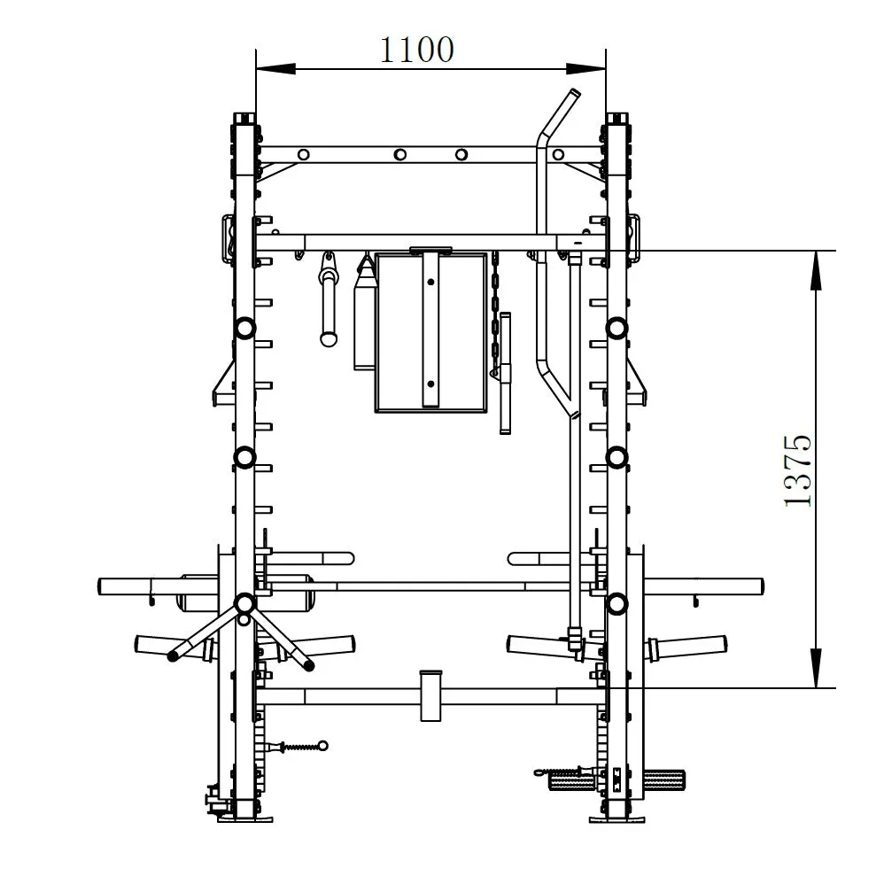 Primal Personal Series Plate Loading Multi Rack System